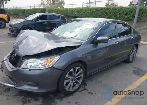 2015 Honda Accord Sport из США, поврежденный, VIN 1HGCR2F57FA192412
